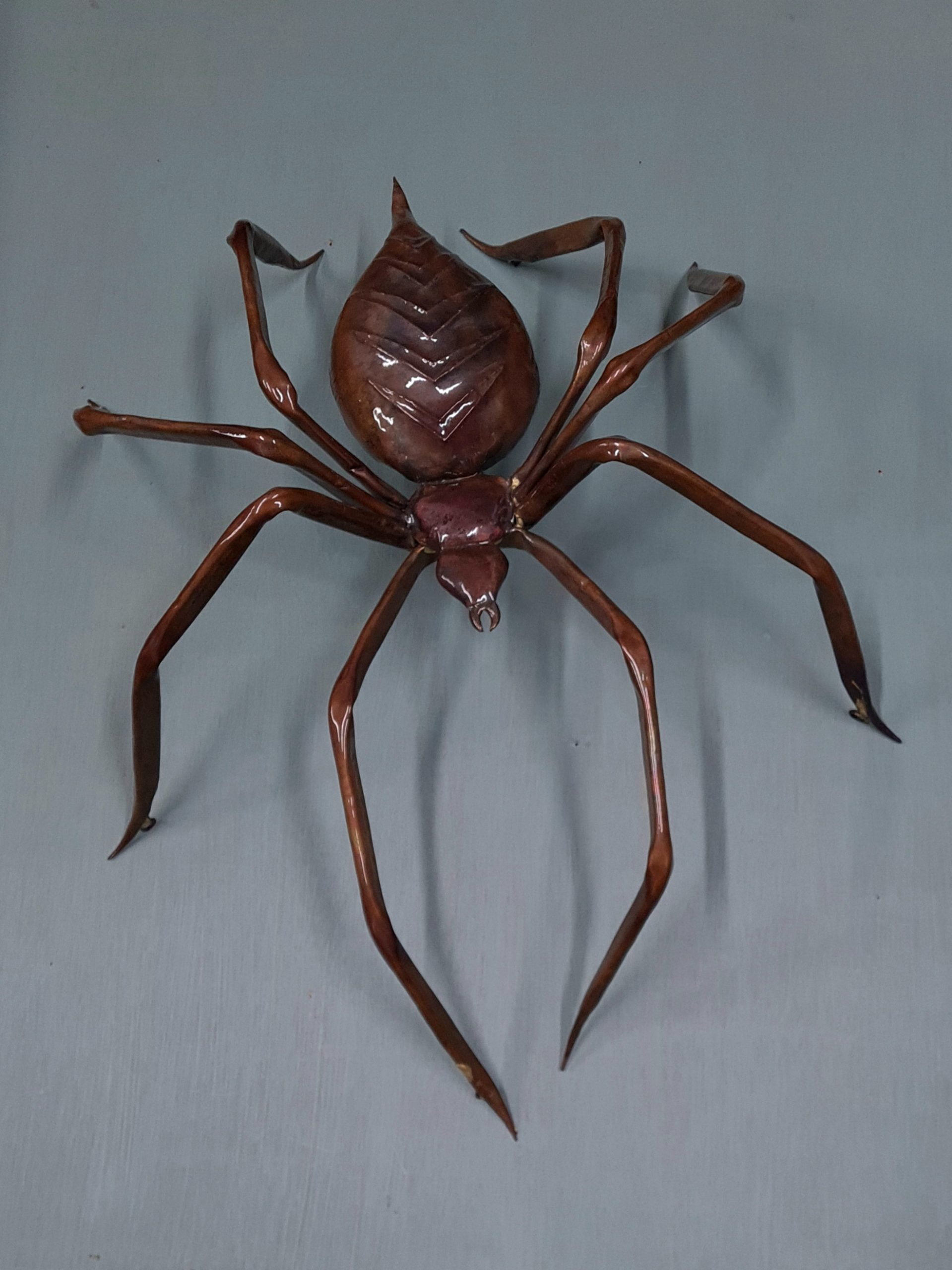 Emily Stone Copper Giant Spider Sculpture